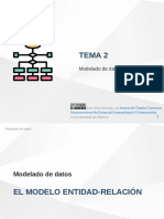 Tema 2 - Modelo ER