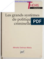 Grand Systeme de La Politique Criminelle