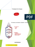 T24F. Sangre y Hemostasia. Grupos Sanguíneos.