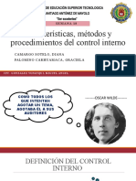 Grupo 5 - Características, Modulos y Procedimientos Del Control Interno