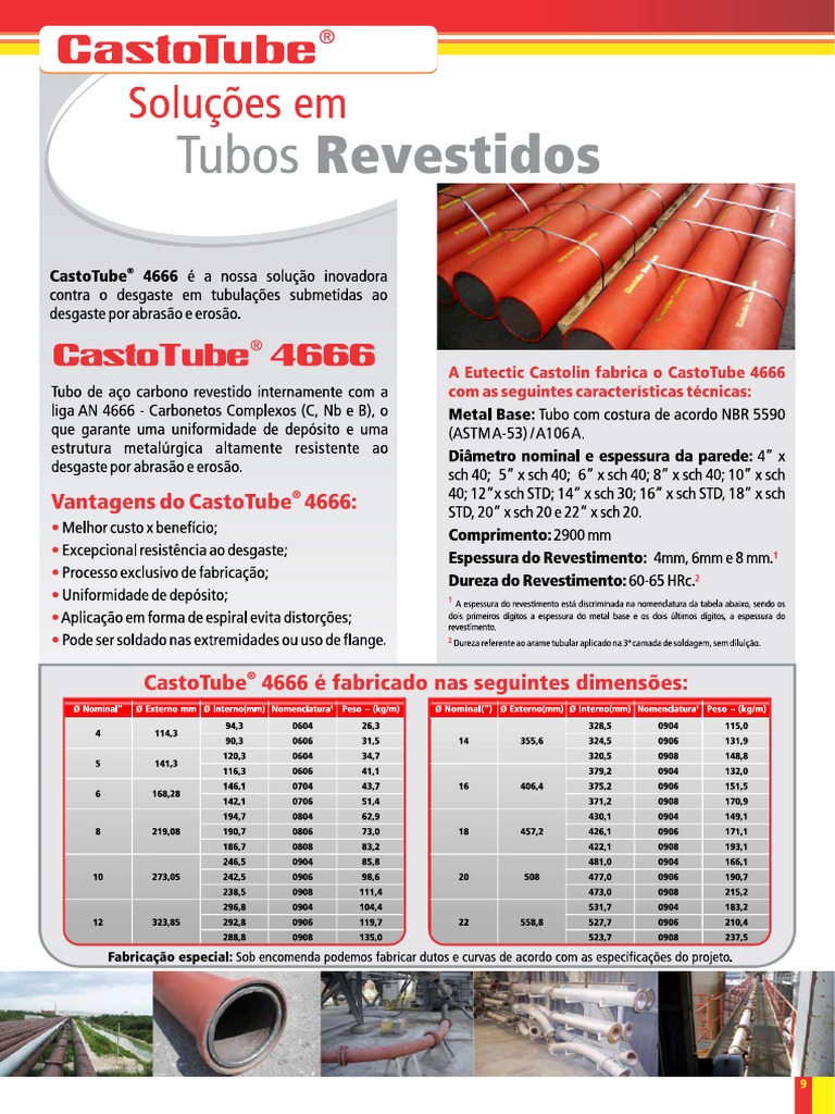 Castotube - Eutectic Castolin | PDF