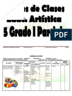 Educ Artística 5to Grado Planes Clases