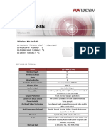 DS-PWA32-KG: Wireless Kit: Include