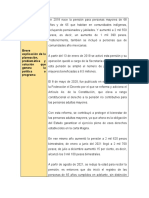 Breve Explicación de La Planeación, Problemática y Solución Que Genera La Política o Programa