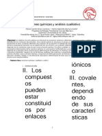 Informe 7 Reacciones Quimicas y Analisis Cualitativo