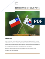 Differences Between Chile and South Korea: English 2