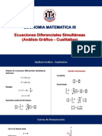 Economia Matematica Iii: Ecuaciones Diferenciales Simultáneas (Análisis Gráfico - Cualitativo)