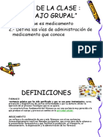 Vias de Admnistracion de Medicamnetos