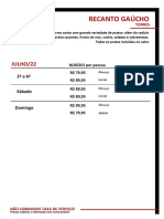 Rodízio Torres R$79 Almoço e Pratos Levar