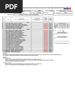 School Form 5A End of Semester and School Year Status of Learners For Senior High School (SF5A-SHS)