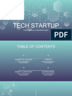 Tech Startup by Slidesgo