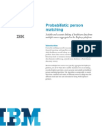 Explorys Probabalistic Person Matching