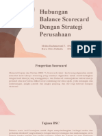 Hubungan Balance Scorecard Dengan Strategi Perusahaan