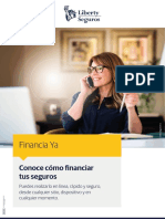 Financia tus seguros Liberty en cuotas