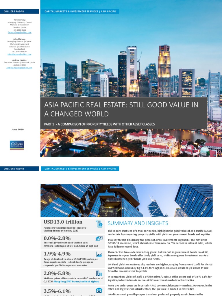 Colliers Real Estate Still Good Value Part 1 AH 20200615