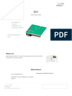 Possibility To Connect Headphones or Computer Speaker Compatible With ESIM264/364 Panels