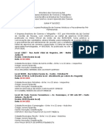 Convocação para exames médicos de Jovem Aprendiz dos Correios em PE