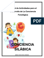 Cuadernillo Conciencia Fonológica