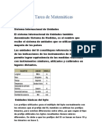 Tarea de Matemáticas