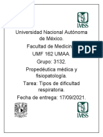 Tipos de Dificultad Respiratoria