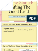 Crafting The Good Lead