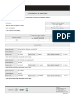 Constancia de Semanas Cotizadas Del Asegurado