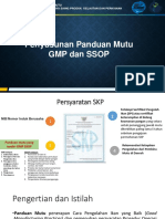 Panduan Pembuatan GMP SSOP