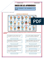 Ficha 75 Escribimos de Lo Aprendido - Comunicación