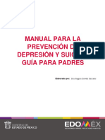 Manual para La Prevención de Depresión y Sucicidio