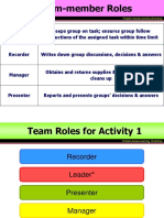 02 - Team Roles For Activity (For Both Days)