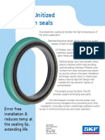 SKF Unitized Pinion Seals: Error Free Installation & Reduces Temp at The Sealing Lip, Extending Life