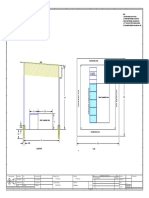 Structural drawing layout and dimensions