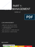 Load Management - Injury