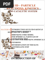 CRE - Fluid-Particle Reaction