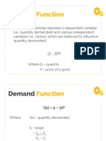 Unit 2.D Demand and Supply Function