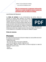 Fichas de Trabajo 18 22 Octubre Español