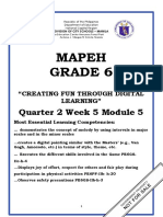 Mapeh Grade 6: Quarter 2 Week 5 Module 5