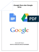 Pelatihan Google Docs Dan Google Drive