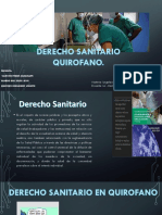 Derecho Sanitario Quirofano 1