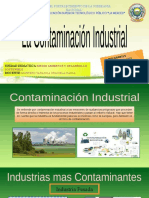 La Contaminación Industrial. Buenas Prácticas de Producción y Operación