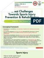 Great Challenges Towards Sports Injury Prevention & Rehabilitation - Prof. Dr. Dr. Angela B. M. Tulaar, SP - KFR (K)