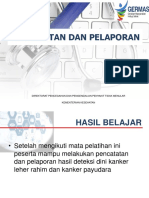 PENCATATAN DAN PELAPORAN TK