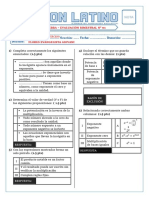 Exámen Bimestral 3ro Sec Algebra 2022 Fin Corregido