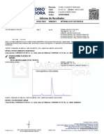 Informe de Resultados: Paciente: Género: Edad: Médico