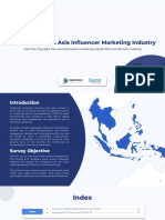 The Southeast Asia Influencer Marketing Industry (2022)
