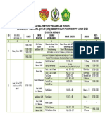 Jadwal Tentatif Penampilan Peserta MTQ 2022