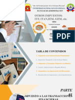 Tributación Empresarial - Exposición