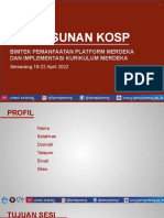 Penyusunan KOSP SD 2022