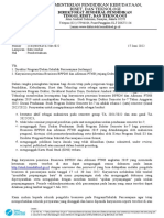 Surat Pengumuman Perpanjangan BPPDN dan Afirmasi Ang 2019