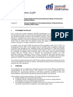 Attachment 1 - Memorandum Order No. 21-1095 - Revised Guidelines For The Implementation of Shared Service Facilities (SSF) Project